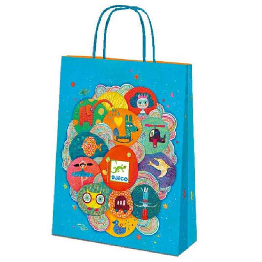 Punga mare cadou din hartie, Djeco [ps:c6b94dce-1db1-4fbe-b0ab-5f73d2e60fff]