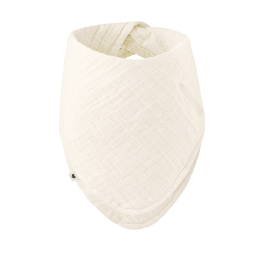 Bavetica Bandana BIBS, Sand - Bumbac Organic - Ivory [ps:36171cb4-cbf4-4acf-889d-6bea52058701]