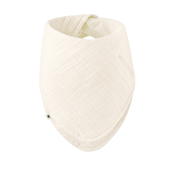 Bavetica Bandana BIBS, Sand - Bumbac Organic - Ivory [ps:36171cb4-cbf4-4acf-889d-6bea52058701]