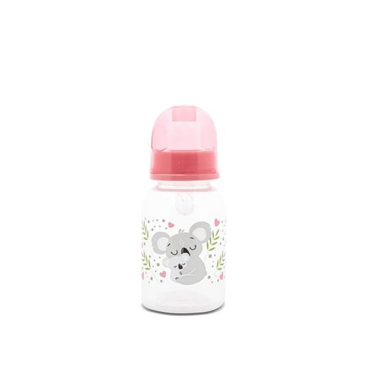 Biberon Lorelli cu Capac, 0 luni+, 125 ml, Fresh Green - Shell Pink [ps:2fc2dd26-96c0-4166-b43f-cf7f99a392f2]