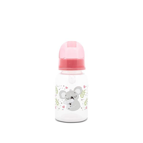 Biberon Lorelli cu Capac, 0 luni+, 125 ml, Fresh Green - Shell Pink [ps:2fc2dd26-96c0-4166-b43f-cf7f99a392f2]