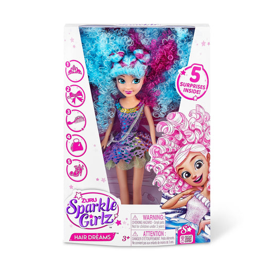 Papusa SPARKLE GIRLZ Hair Dreams Curcubeu | Infant - Default Title [ps:10e92e55-50c0-498a-a8e6-41bf1578f199]