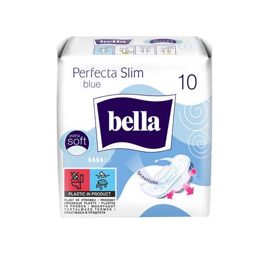 BELLA Perfecta Blue, absorbante igienice, subtiri, Normal, 10 buc [ps:0d4f12c2-85e6-4d73-b4f3-71fdc392e99e]