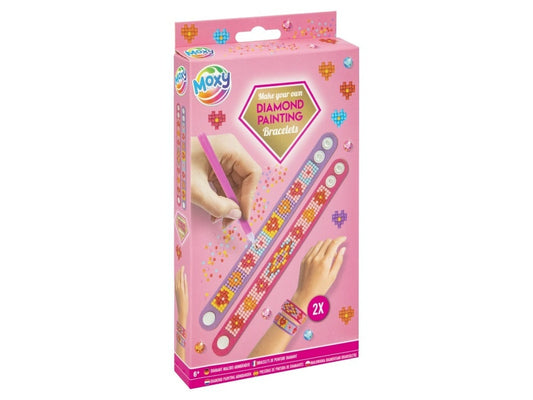 Set Creativ Brățări cu Strasuri Diamond Painting Moxy, Roz - Default Title [ps:a5b60725-ce0d-47c8-9da0-08c9579603cd]