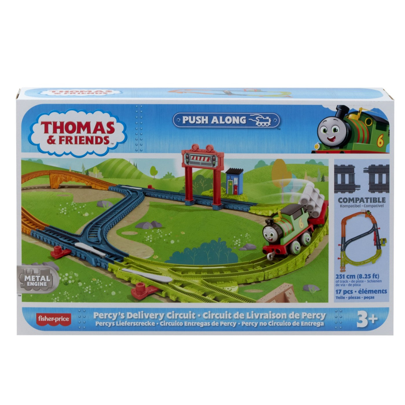 THOMAS SET DE JOACA CU LOCOMOTIVA PUSH ALONG PERCY SI - Default Title [ps:aa7d51ad-d88b-40af-948a-4cd4270adc8b]