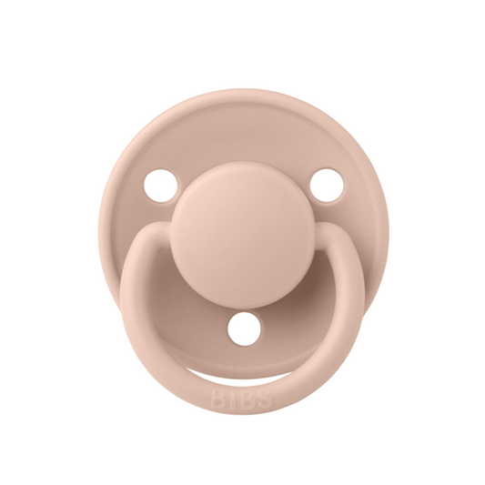 Suzeță BIBS De Lux Silicon, Tetină Rotundă 0-3 ani - Blush - Default Title [ps:ad6c4646-6456-4977-950c-c8ece92a54dd]