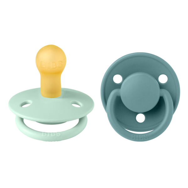 BIBS Set 2 Suzeta Latex Deluxe - 0 luni - Nordic Mint [ps:16c25085-a4ce-4a2d-9d5b-92c8a5fb51a1]