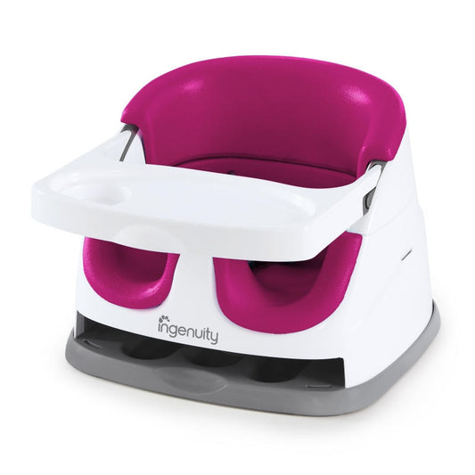 Scaun de Masă 2 în 1 InGenuity Peacock Blue - Pink Flambe [ps:94aac327-5b10-424b-a835-f9d14eaa6067]