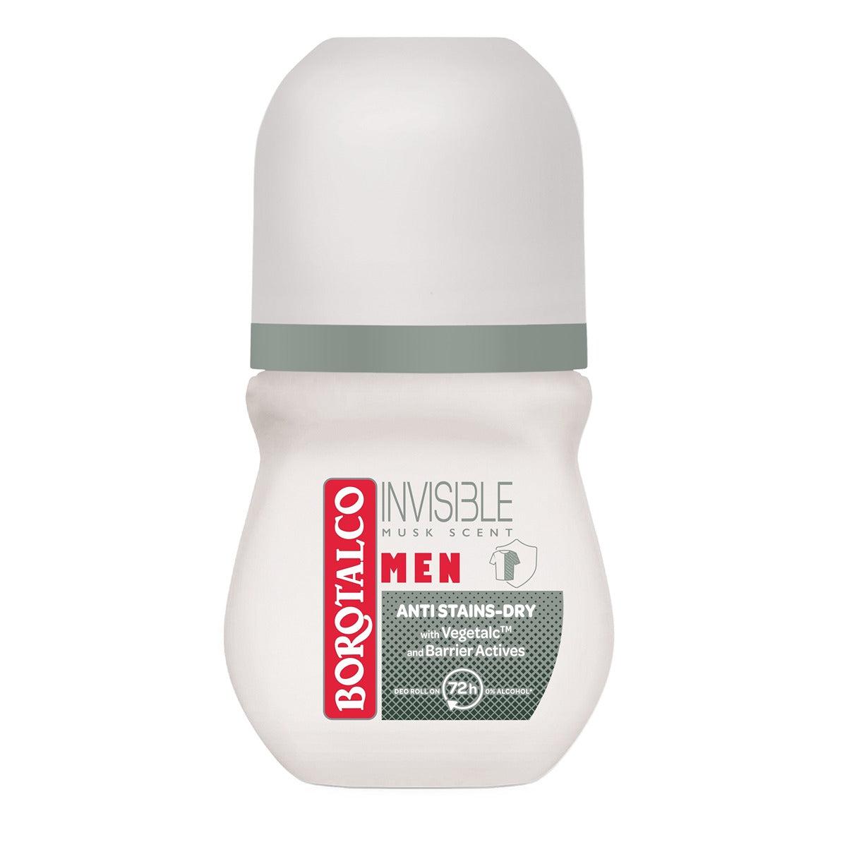 BOROTALCO Men Invisible, roll-on, 50 ml [ps:584f8698-aafa-45d4-ac69-81d7a7339295]