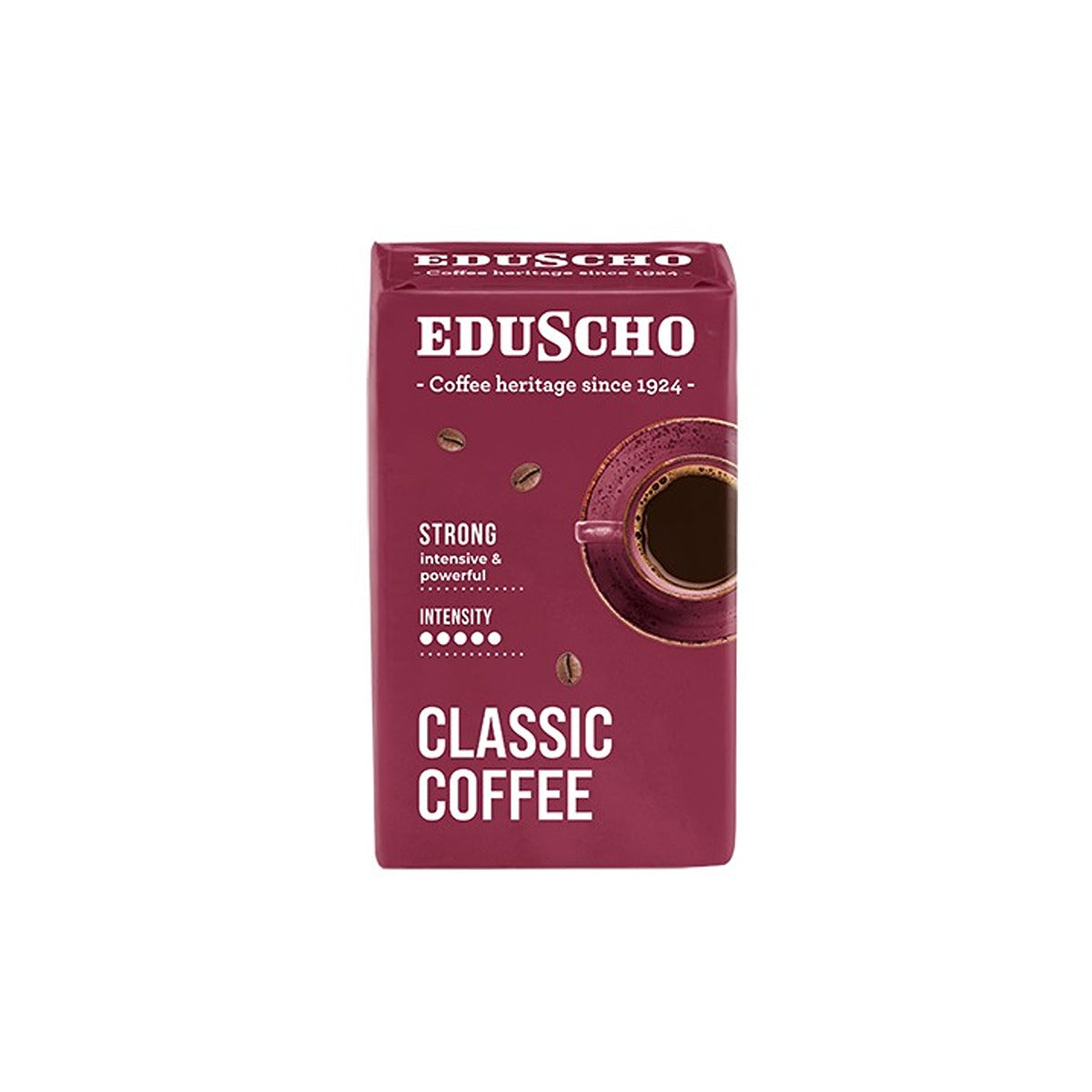 EDUSCHO Strong, cafea prajita si macinata, 250 g [ps:8a9a89a7-88a0-41ff-8cc0-dbbddc9ad070]