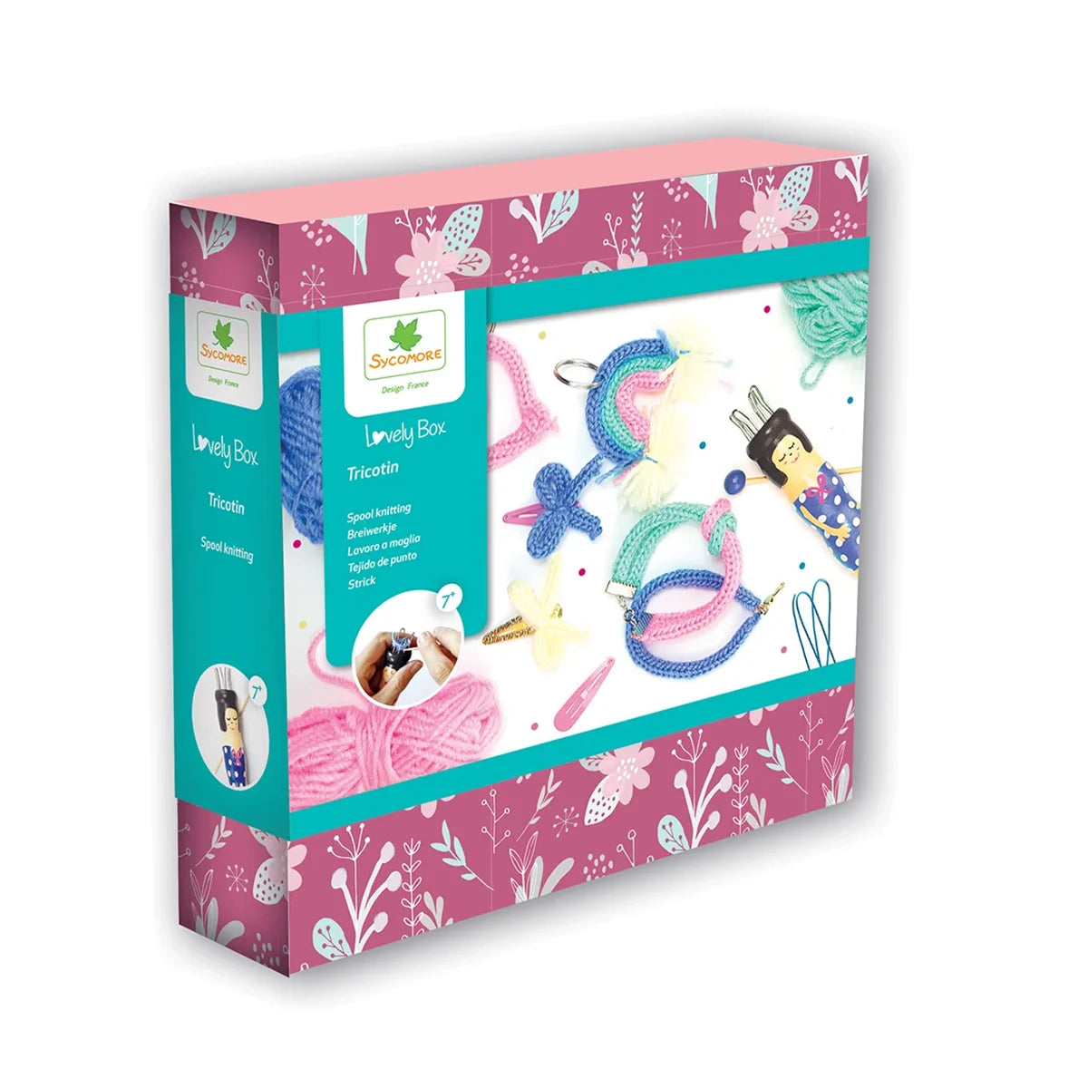 Set Creativ de Tricotat cu Bobină Sycomore | Jucărie - Default Title [ps:03a86eb7-1e70-43c7-a974-46cd0947b908]