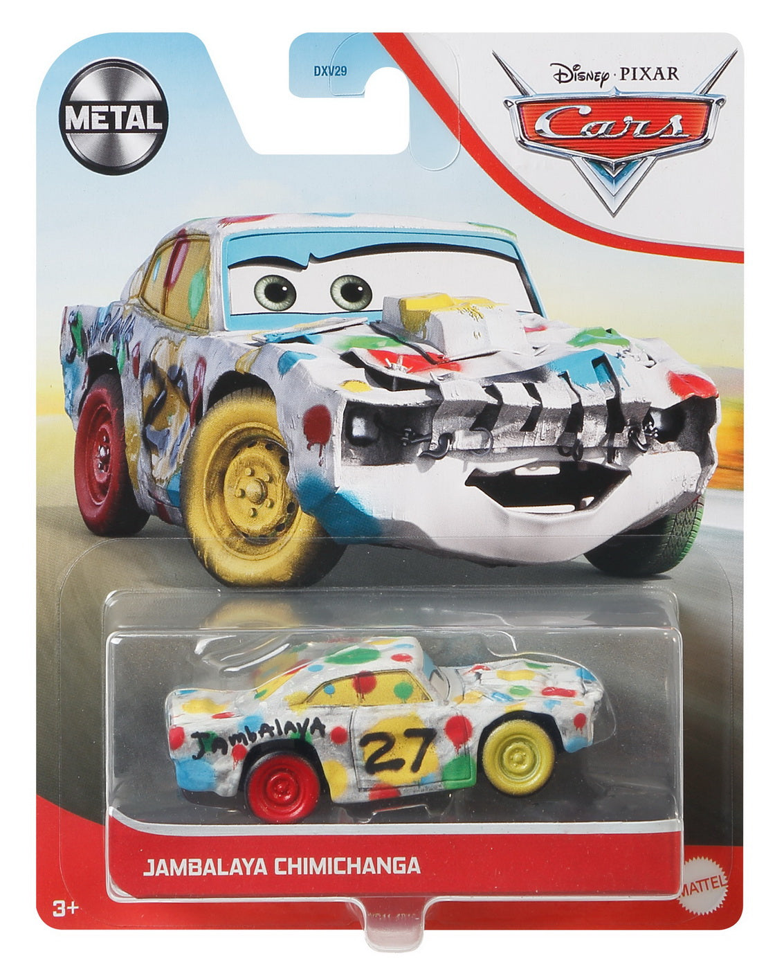 MASINUTA METALICA CARS3 PERSONAJUL BRIAN SPARK Mattel - Jambalaya Chimichanga [ps:180f6921-6b91-4a93-8dcd-a3edeedda2dc]