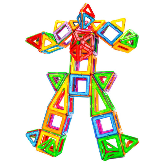 Set 120 Piese Magnetice de Construcție Flippy, 3 Ani - 60 - Blocks [ps:48bf0616-abca-490a-bfad-1c3a336b091f]