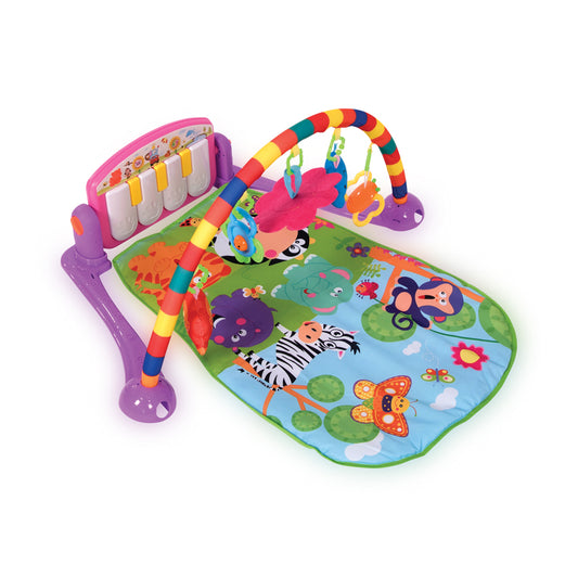 Saltea de Activitate Lorelli Play Gym, Pink, 77x52 cm - Roz [ps:b302358c-2577-4fb1-9138-89963fffd5fb]