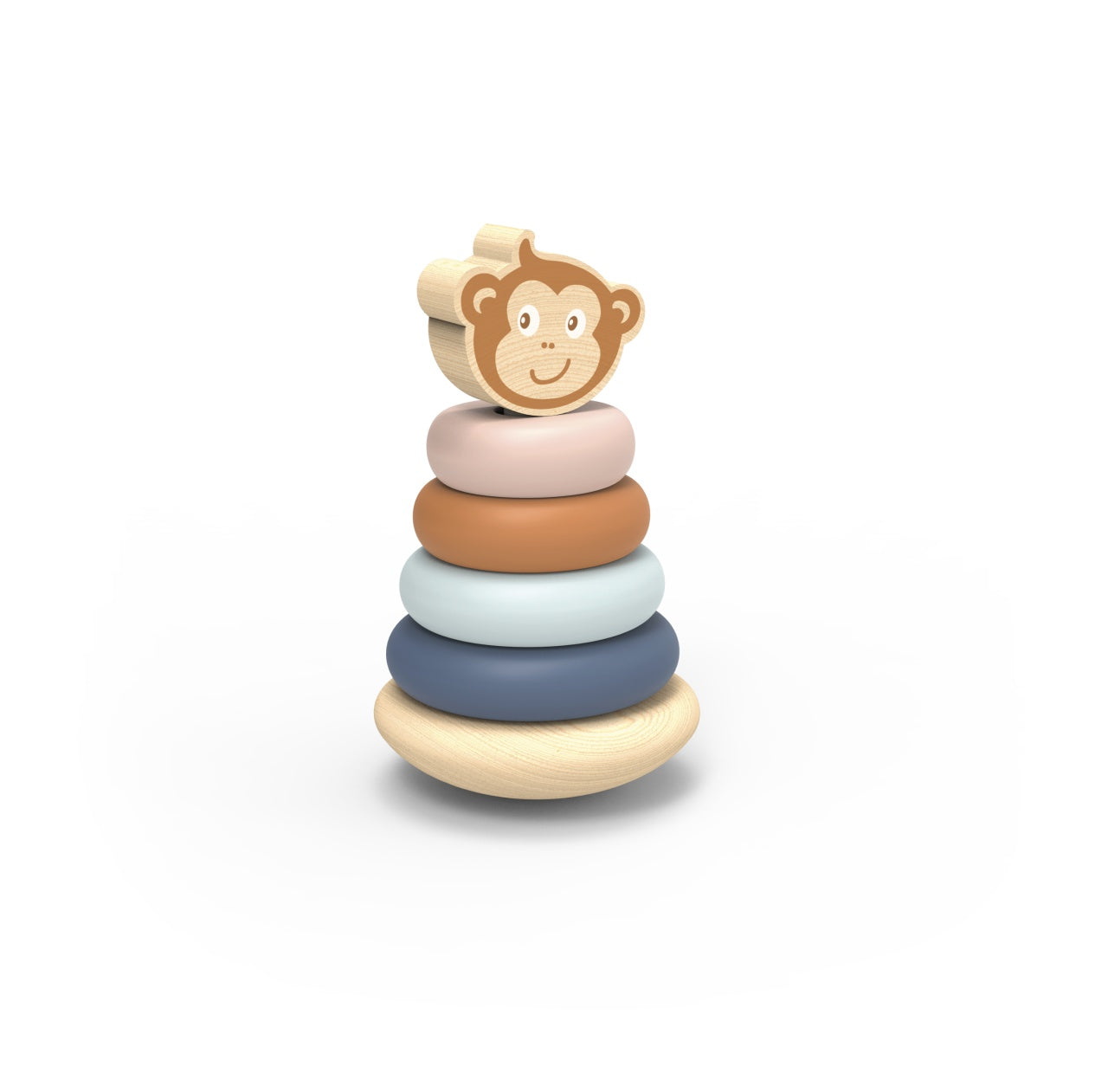 Jucărie Lemn Stivuire Roly-poly Speedy Monkey - Default Title [ps:c0b2b186-deb9-4636-88f3-2492e14a1bb5]