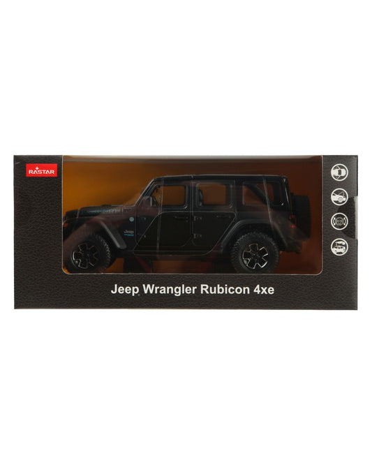 MASINUTA METALICA JEEP WRANGLER RUBICON 4XE NEGRU SCARA 1 LA 24 - Default Title [ps:d2941258-5866-4961-bd84-71e2438e5a5e]