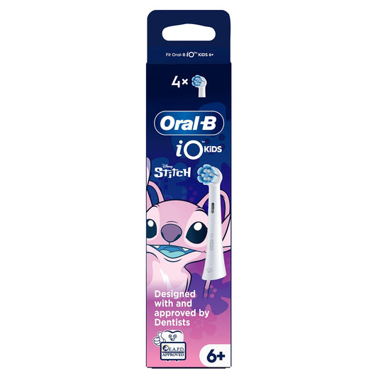 Capete rezervă periuță electrică Oral-B iO Kids, Disney Stitch Angel,  - Alb [ps:2e76aa6f-bd47-454b-b15b-236a1e4be6d6]