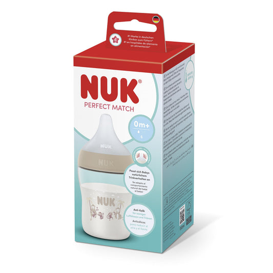 NUK PM BIB PP TC 150ML ALB TET.SI 0+ FLUX S - Bej [ps:0078c099-e162-48fc-b8be-5842042c4ee4]