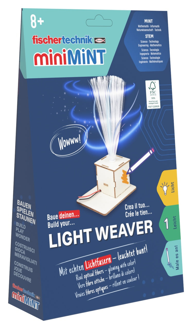Kit STEM Lampă Fibre Optice miniMINT Light Weaver - Default Title [ps:73401bf2-a797-4c5f-9e2f-e49bcaecfca6]