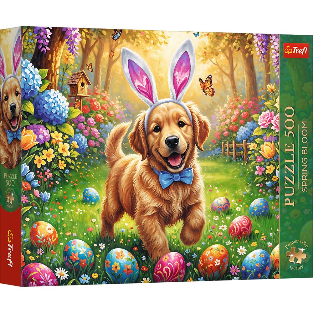 PUZZLE TREFL 500 PREMIUM PLUS SPRING BLOOM CAINE DE PASTE - Default Title [ps:bc5f3a01-1ebd-4d0e-a8ee-3cd4e1e62fd9]