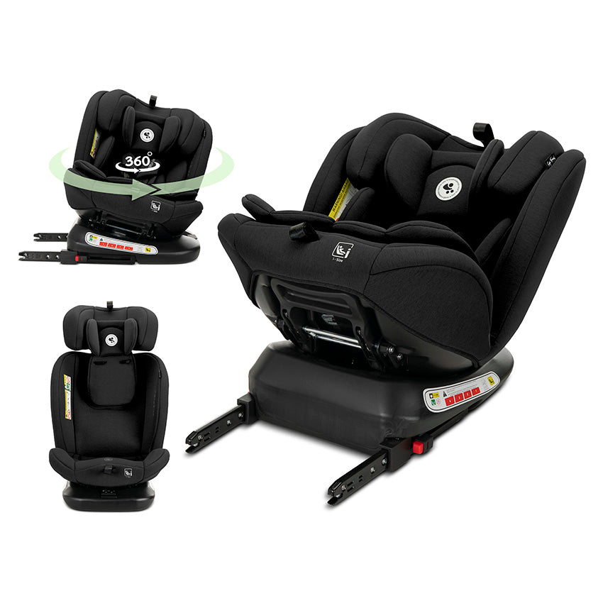 Scaun Auto Lorelli Capella i-Size, Rotativ 360°, 0-12 ani - Black [ps:ac444fd3-d455-4202-987a-0189088f890f]