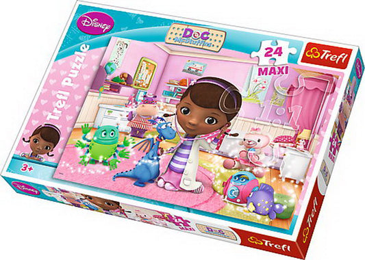 PUZZLE TREFL 24 MAXI FULGER MCQUEEN - Doctorita [ps:ab4b14dd-b31e-4ee2-9548-e5729eb01dd7]