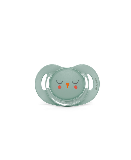 Suzetă anatomică SX Pro din silicon Premium 6-18m Bufniță mentă Bonhomia [ps:d86bee0e-1964-4d6e-98ef-d6b6df484aa9]