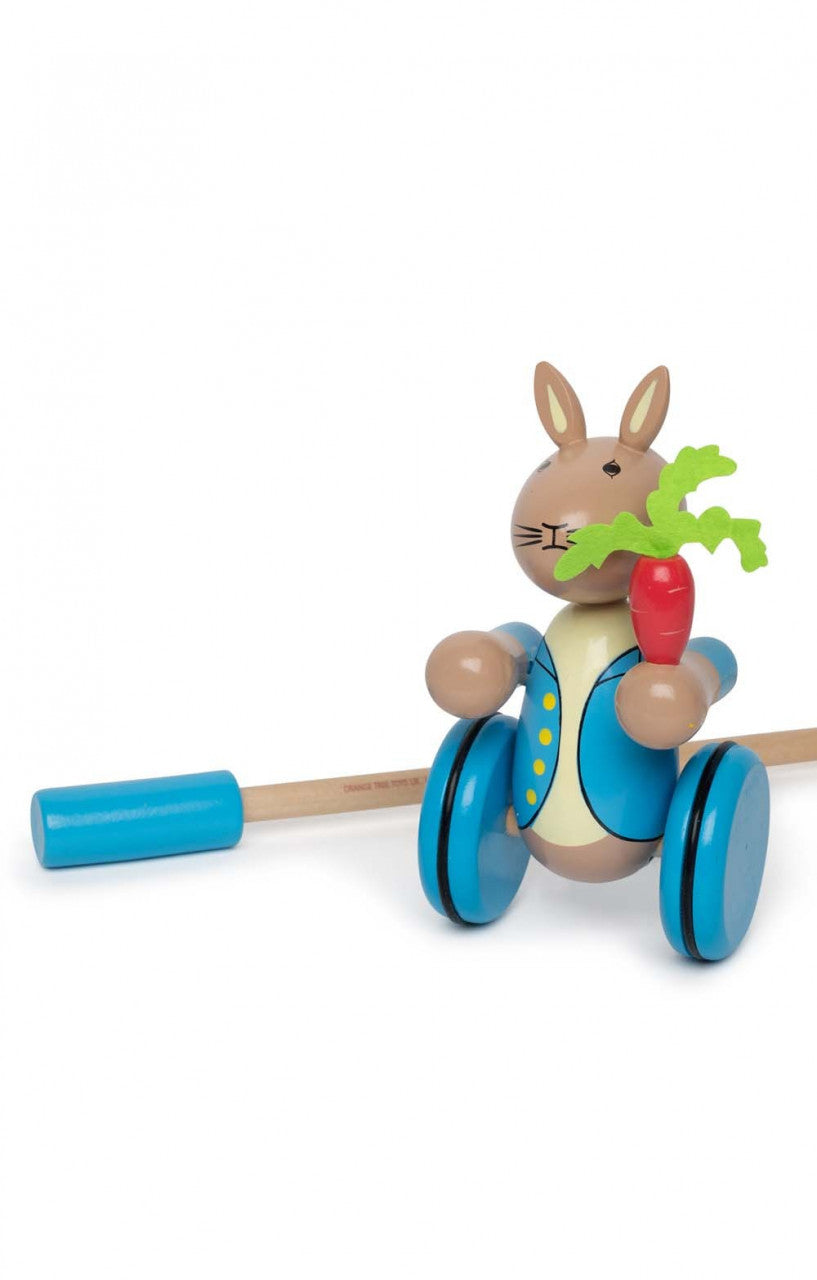Jucarie de impins Peter Rabbit™, Orange Tree Toys [ps:ff796420-d003-4d02-b64c-522364eb505b]