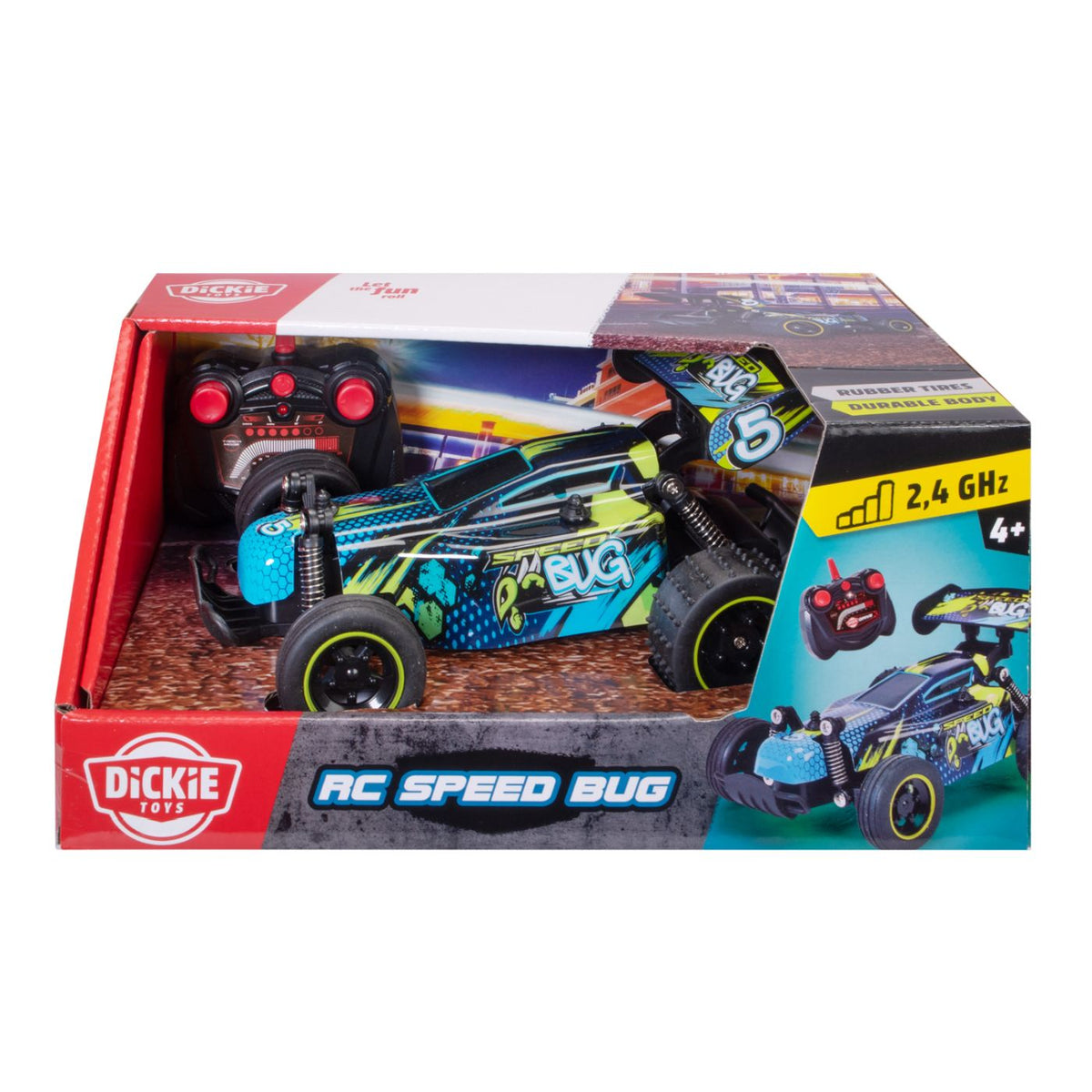 Mașinuță RC Dickie Toys Speed Bug 2.4GHz - Simba - Default Title [ps:538b84b8-ee89-4112-837e-3f29c9a47547]
