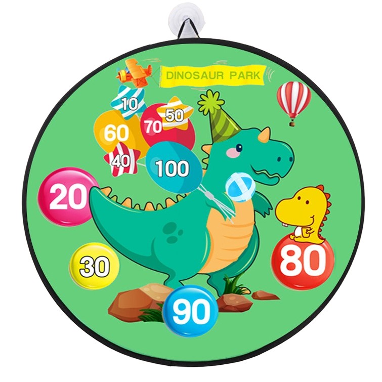 Joc Darts Flippy Dinozaur Park, Placă Pliabilă 70cm, Verde - Dinozaur Park [ps:50ae8c6f-232e-450e-a648-d34f3e5f3f70]