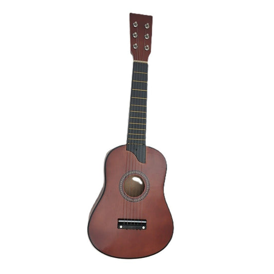 Chitara pentru Copii Flippy, Lemn și Plastic, Roșu Lucios - Maro [ps:abf85498-ee95-4c37-a25e-fe06c6631aa7]