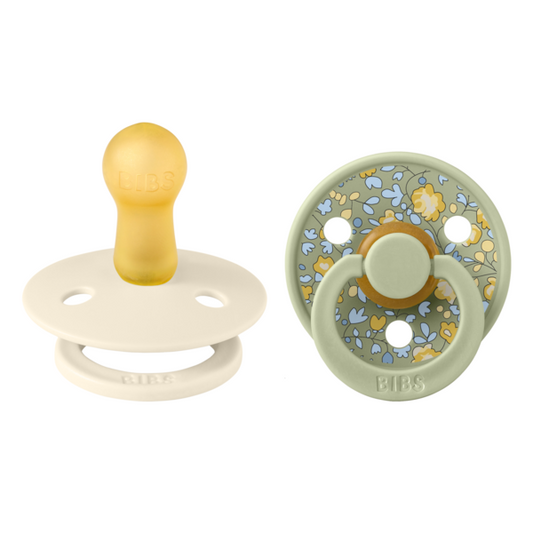 Set 2 Suzete BIBS x Liberty Colour Eloise Latex, 0 luni+ - Sage [ps:7828e0c6-89e8-4409-8dd4-6a3b83bf1713]