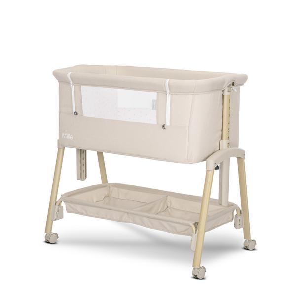 Pătuț Pliabil Co-Sleeper Lorelli Millie, Beige, 0 luni+ - Beige [ps:226fb145-6fd8-4ab1-a108-9f5aacbdd06f]
