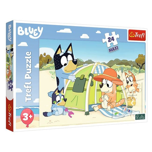 Puzzle Bluey 24 Piese - Jumbo Trefl | Jucărie Copii - Default Title [ps:e96bd7ad-4110-4ed5-b2b3-af27c7b2d0e4]