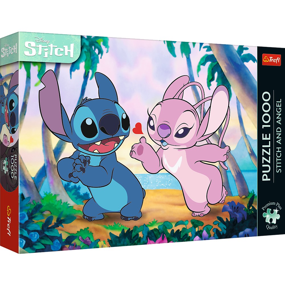 PUZZLE TREFL 1000 PREMIUM PLUS TEA TIME PIATA DE FLORI - Stitch [ps:cb3d2f49-0857-46b9-b8b1-419b05ab61e2]