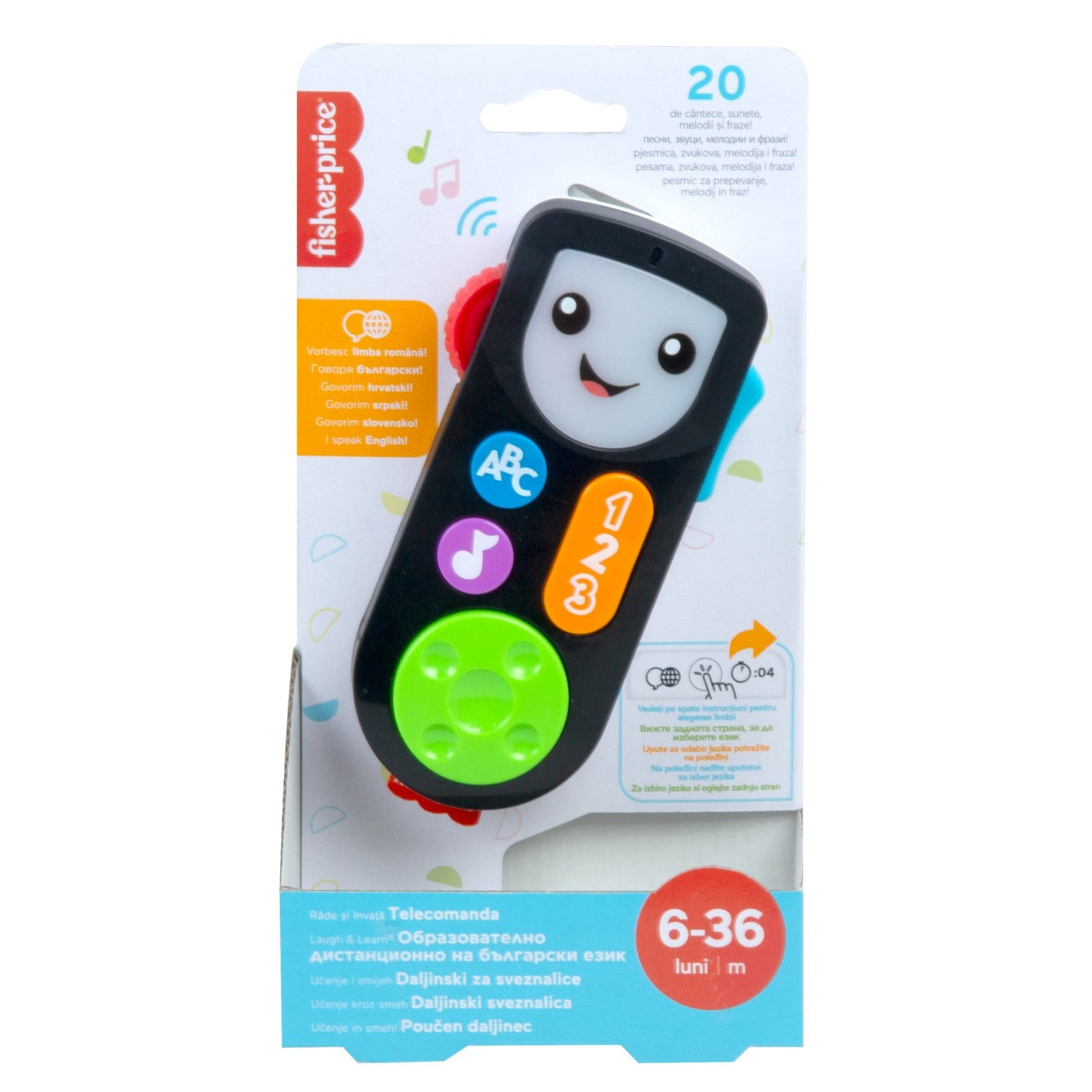 FISHER PRICE LAUGH&LEARN TELECOMANDA INTERACTIVA IN - Default Title [ps:c67767fd-98f5-4cf8-8207-103ff2b35669]