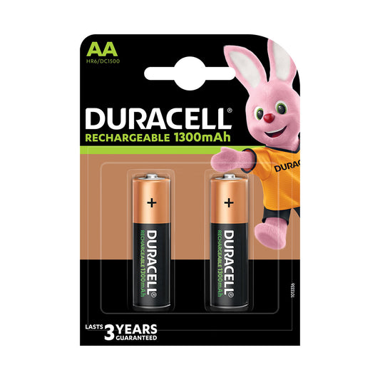 DURACELL Recharge, acumulatori, AA 1300 mAh, 2 buc [ps:fa417af5-bdc3-4207-825a-dc748f4fc4bd]
