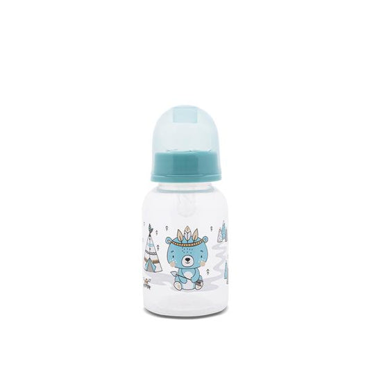 Biberon Lorelli cu Capac, 0 luni+, 125 ml, Fresh Green - Aqua Blue [ps:d774e6b6-463f-4ef9-9442-f44f38c6cc33]