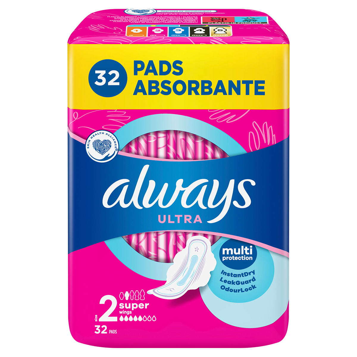 ALWAYS Ultra Super, absorbante igienice, marime 2, 32 buc [ps:5a893a80-0050-4d0e-9341-c107f92f44ad]