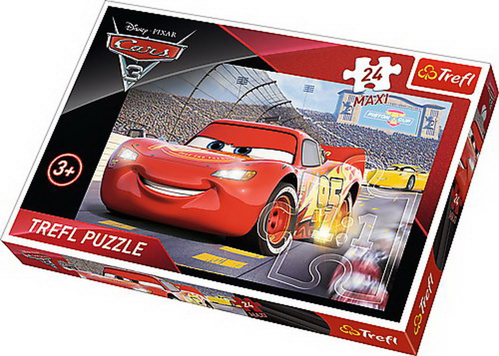 PUZZLE TREFL 24 MAXI FULGER MCQUEEN - Campionul [ps:fbd71ade-c647-4d88-b438-fa1e29662dd0]