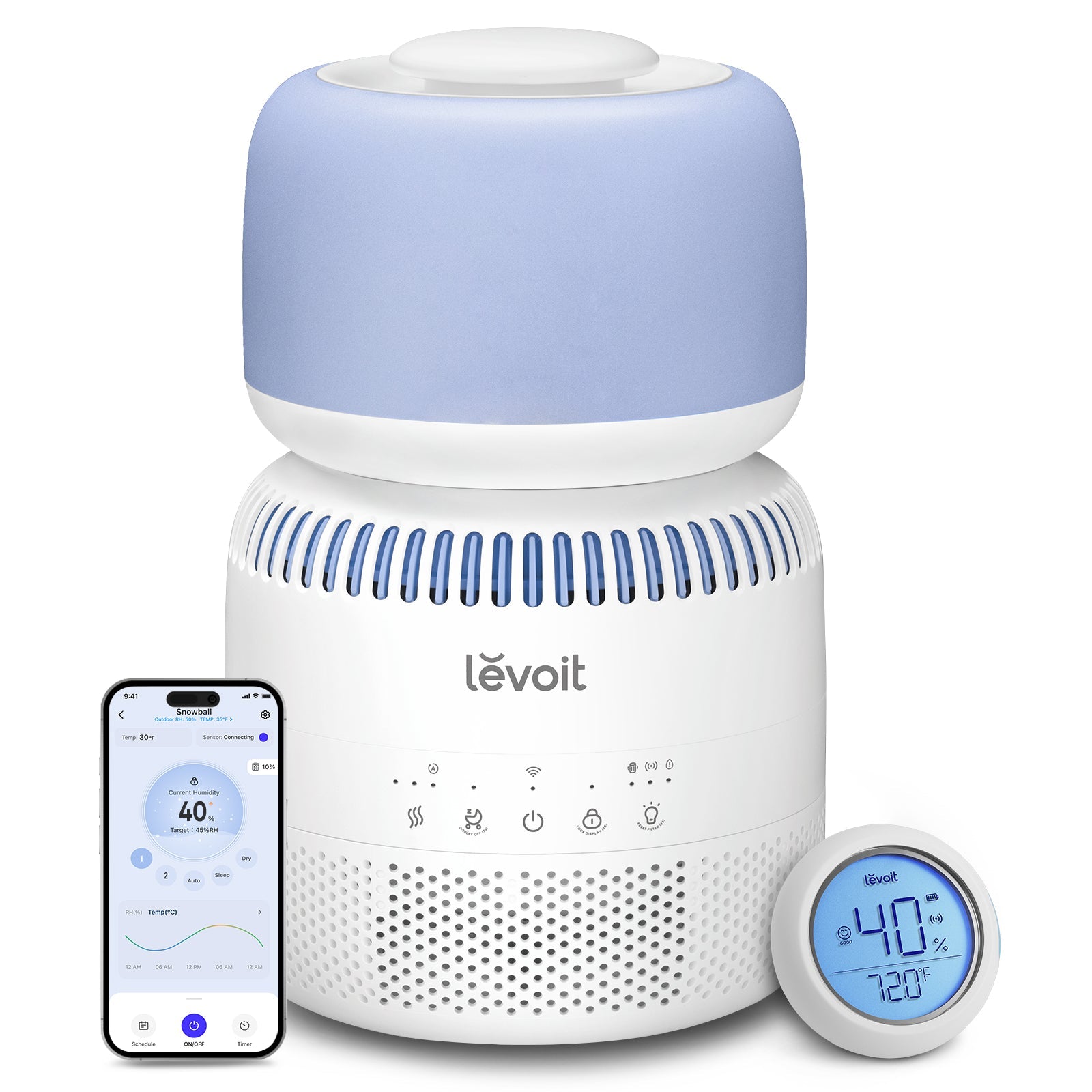 Umidificator Levoit Sprout Baby Smart, 3.8L, Albastru - Default Title [ps:9e0df16b-43c4-4c70-b31f-44589d26d4c4]