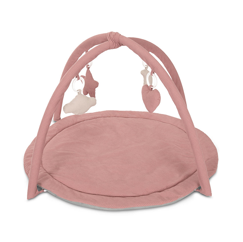 Saltea Activități Lorelli Moments, Beige, 83x83 cm - Pink [ps:df33d016-4786-433a-84cd-ccb4ffdcfef5]