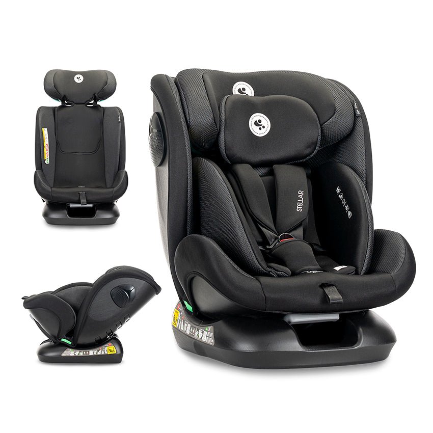Scaun Auto Lorelli Stellar 0-12 ani, 40-150 cm, Negru - Black [ps:02b2f253-a7f3-4787-acb3-4291cb7925b7]
