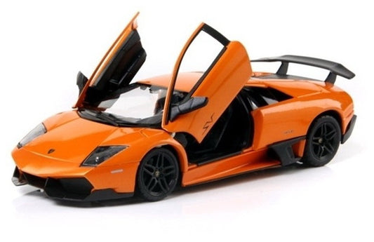 MASINUTA METALICA  LAMBORGHINI MURCIELAGO LP670-4 PORTOCALIU SCARA 1 LA 24 [ps:e21aa3db-386c-488a-9e38-0fc5a9d43708]