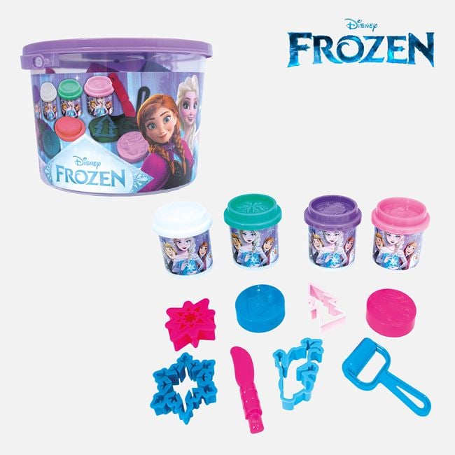 Plastilină Doh Gălețușă Disney Frozen cu Accesorii - Jumbo - Default Title [ps:48e23ddd-473b-4c8f-93e3-d789023a0628]