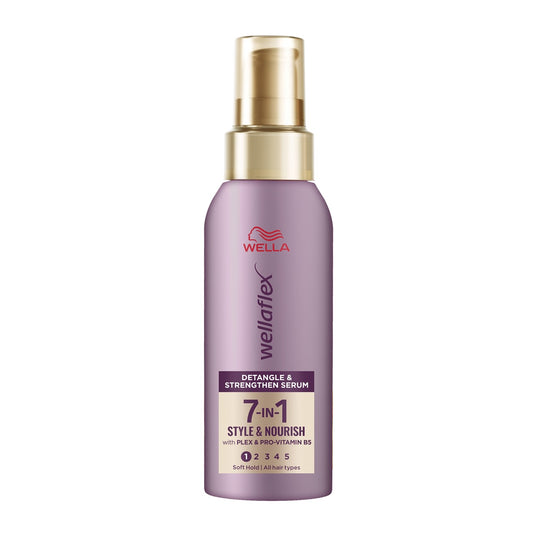 WELLAFLEX 7 in 1, ser, pentru intarirea si descalcirea firelor de par, cu fixare flexibila, fixare 2/5, 100 ml [ps:5ca3db16-150b-4d50-a064-30b5783a7594]