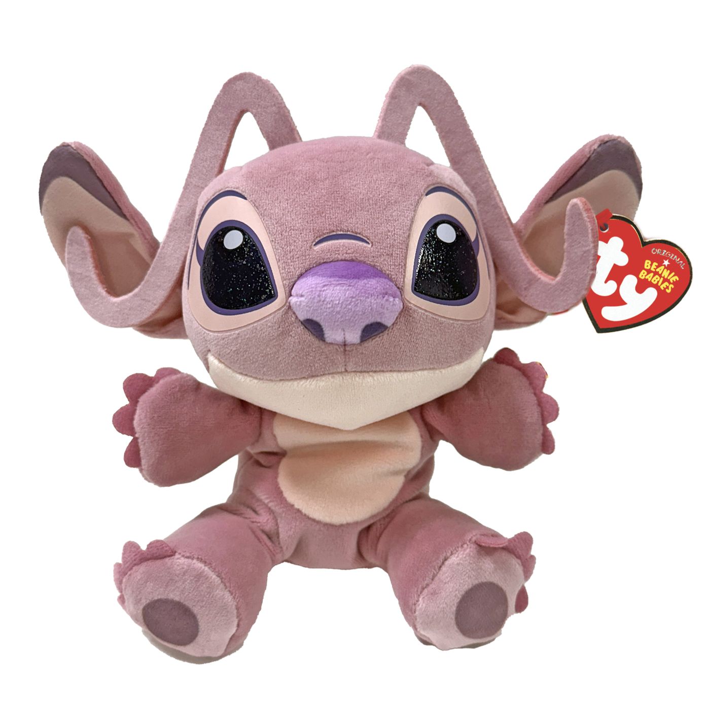 PLUS TY 15CM BEANIE BABIES DISNEY LILO STITCH ANGEL - Stitch [ps:4b8ad9db-3189-49f5-895e-8c24c5518159]