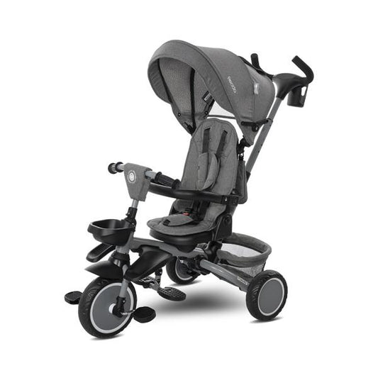 Tricicletă Lorelli Freccia Multifuncțională, Beige & Black - Grey & Black [ps:bf4f5ee3-4252-4ecd-9733-ba607e632976]