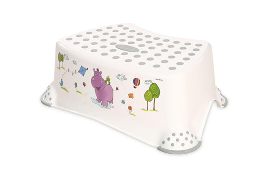 Inaltator de Baie Lorelli Hippo White Grey | infant.ro - alb gri hippo [ps:c4de763c-9a7d-402e-8353-917455de3301]