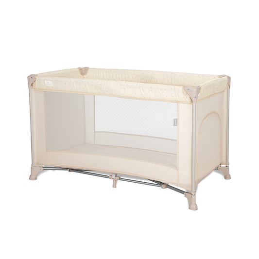 Pătuț Pliabil Lorelli Torino, 1 Nivel, Lemon Curry Floral - Beige [ps:1021c81e-8d44-4b76-9ddb-0379838fc517]